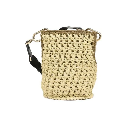 Furla Полиэстер Ведрообразные Сумки Сумки через плечо Сумка на плечо Маленькая Женская Желтая