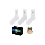 3 шт (Кошка Белая + Тигр Белый + Собака Белая)