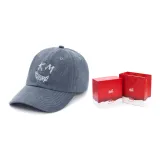 Джинсовый синий (Праздничная рождественская коробка)