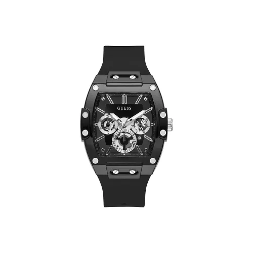 GUESS Кварцевый механизм Мужские часы Race Collection 43mm*43mm*5mm Черные
