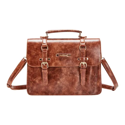 JANE KLAIN Рюкзак из синтетической кожи одно плечо портативный обычный женский коричневый черный кофейный