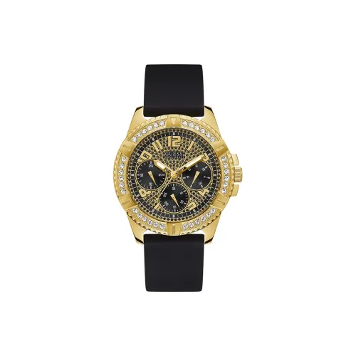 GUESS Кварцевый механизм Мужские часы Hip Hop Moment 44mm*44mm*5mm Черные