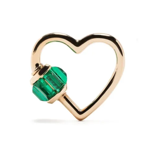 Marla Aaron 14K Gold Шармы Подвески с Изумрудами Женские Золото