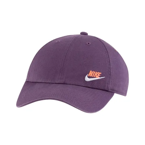 Nike Хлопок Металлические Кепки Женские Фиолетовые