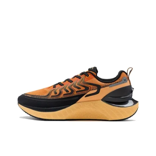 XTEP Амортизаторы Устойчивые к истиранию Низкий Топ Беговые кроссовки Мужские Желтый Черный