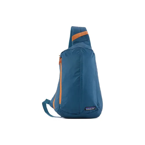 Patagonia Переработанный нейлон Sling Сумка Сумка через плечо Стандартная Унисекс Wave Синий