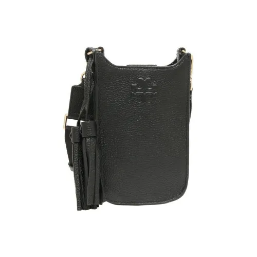 TORY BURCH Чехол для телефона из кожи сумка через плечо сумка на плечо женская черная