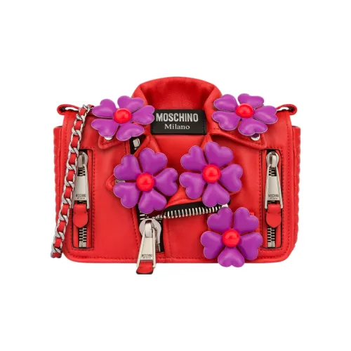 MOSCHINO Овчина Сумка через плечо Сумка на плечо Женская Красная