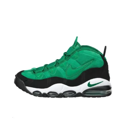 Nike Air Max Uptempo MID Топ Винтажные баскетбольные кроссовки Унисекс Зеленый