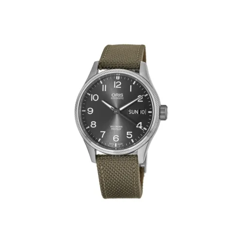 Oris Aviation Collection Автоматический Механический Часы Мужские 44 мм Серый Циферблат