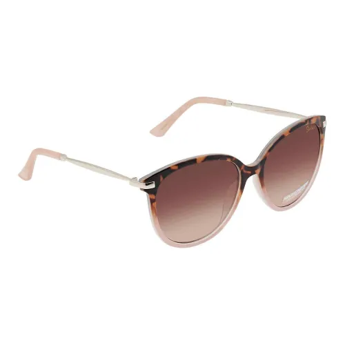 Skechers Plastic Butterfly Sunglasses Women's Brown