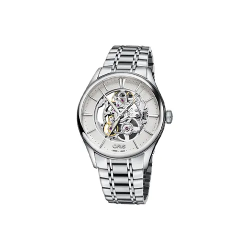 Oris Culture Collection Автоматический Механический Механизм Мужские Часы Часы 40 мм Череп Циферблат