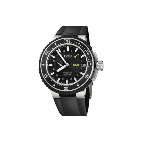 Oris Автоматический Механический Механизм Мужские Часы 49 мм Черный