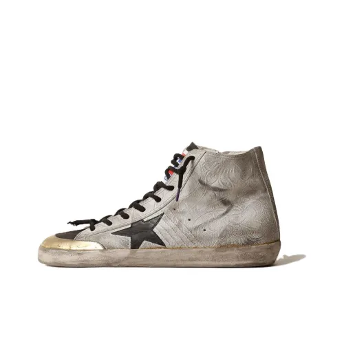 Golden Goose Francy High Топ Скейтборд Кроссовки Мужские Тауповые