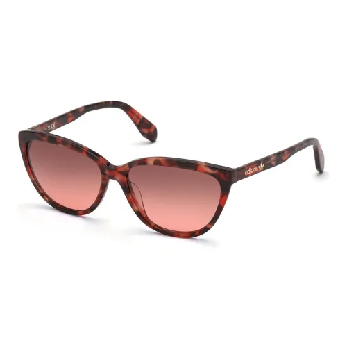 Adidas Originals Пластик Нерегулярная форма Солнцезащитные очки Женские Красный