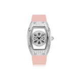 Женские часы (Розовый, Полоска)