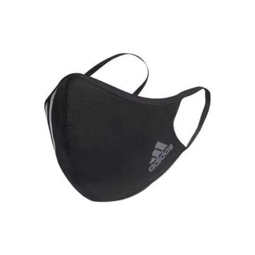 Adidas Переработанный полиэстер Маски для лица Унисекс Черный