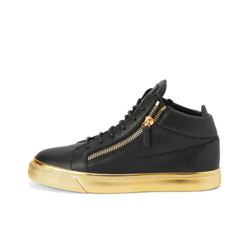 Giuseppe Zanotti GZ Kriss Высокие Кроссовки для скейтбординга Мужские Черные