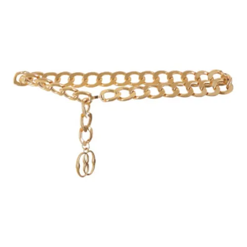 BALLY Однотонный дизайн цепь на талию женский золотой