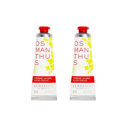 LOCCITANE Османтус Крем для рук Ароматический Осветляющий Увлажняющий 30 мл 30 мл*2 Попурри