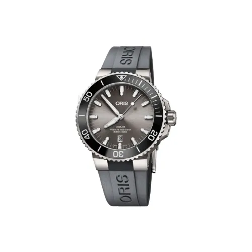 Oris Diving Collection Автоматический Механический Механизм Мужские Часы Часы 43,5 мм Серый Циферблат