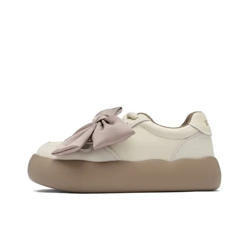 JOSINY Корейский стиль Лучшие продаваемые Спортивные кроссовки с бантом противоскользящие и дышащие увеличивающие высоту