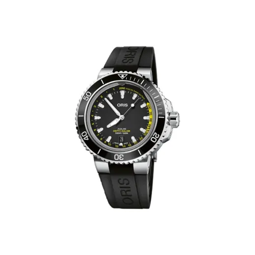 Oris Автоматический Механический Часы Мужские из Коллекции Diving 45,8 мм Черные