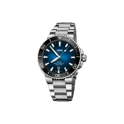 Oris Автоматический Механический Механизм Мужские Часы 43,5 мм Синий