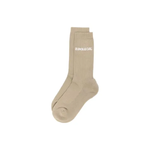 Jacquemus Khaki Мужские носки до икры MID