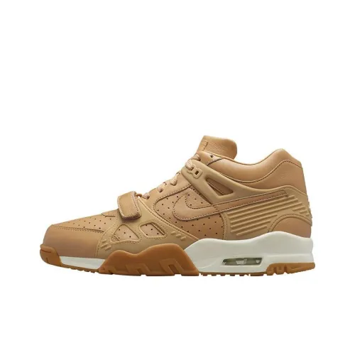 Nike Air Trainer 3 Амортизация Низкий Топ Винтажные Баскетбольные Кроссовки Мужские Коричневые