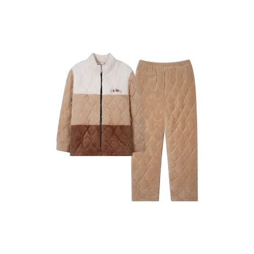 Sha Qian Пижамный комплект женский хаки