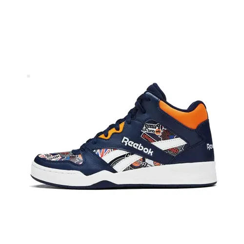 Reebok совместный бренд Royal BB4500 2 Hi Винтажные баскетбольные кроссовки Унисекс Синий