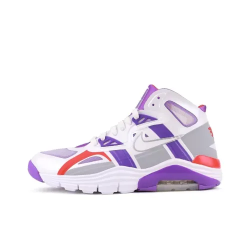 nike Lunar 180 Trainer SC Slip-Resistant MID Training Shoes Unisex White Purple