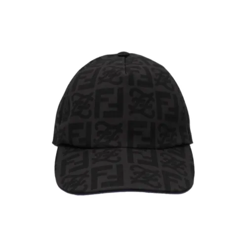FENDI Хлопок Бейсболки Мужские Черные