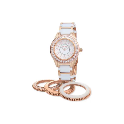 Folli Follie Женские часы Кварцевый механизм Керамика Нержавеющая сталь Ремешок 33 мм Белый циферблат WF23B033