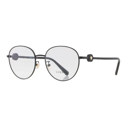 VERSACE Металл Круглые Оправы для очков Женские Черные