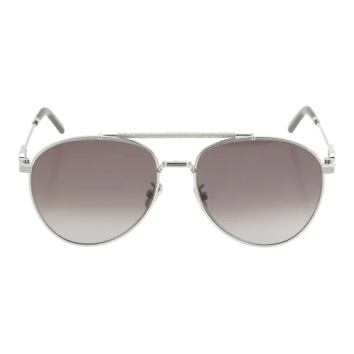 DIOR Металл Aviator Солнцезащитные очки Мужские Серебряные