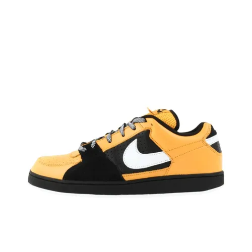 Nike SB Zoom Team Edition Slip-Resistant Low Top Скейтборд Кроссовки Мужские Желтый Черный Белый