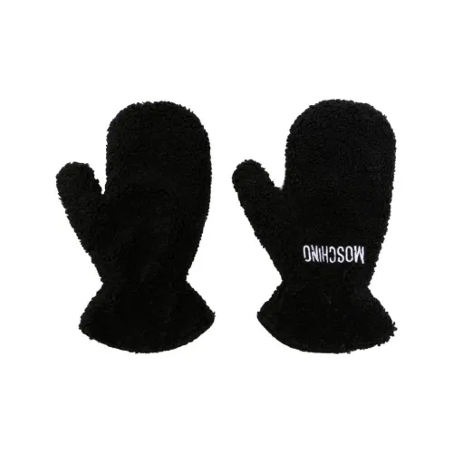 MOSCHINO Полиэфирный трикотаж Перчатки Женские