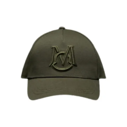 Moncler Хлопковые кепки мужские зеленые