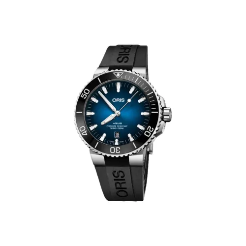 Oris Diving Collection Автоматический Механический Механизм Мужские Часы Часы 43,5 мм Синий Циферблат