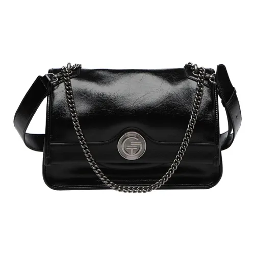 Tanita West Коровья кожа Тоут Средний Женские Черный