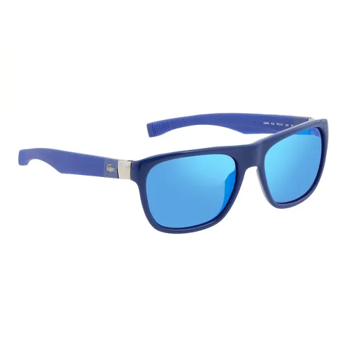 LACOSTE Пластик Квадратные Солнцезащитные очки Унисекс Синий