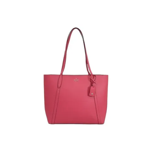 Kate Spade Кожа Тоут Сумка Сумка для покупок Сумка Большая Женские Бикини Розовый