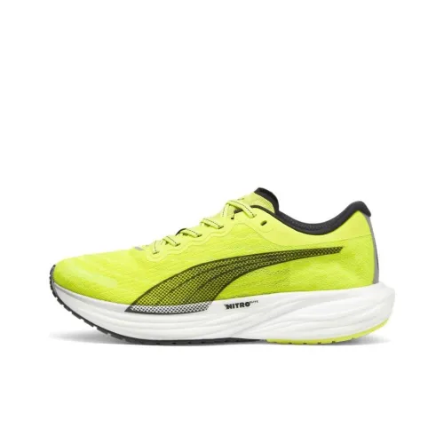 PUMA Deviate NITRO 2 Беговые кроссовки Низкий топ Желтый Черный Мужской