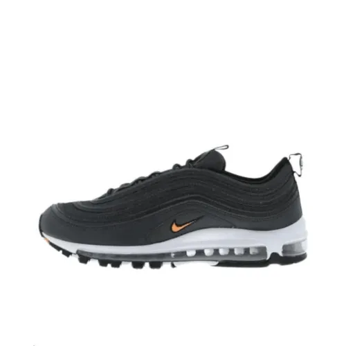 Nike Air Max 97 Low Беговые кроссовки Топ Унисекс Черные