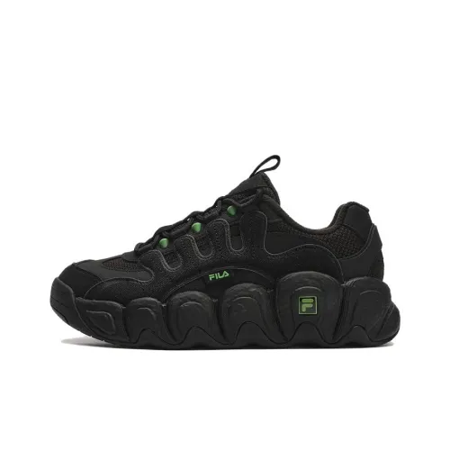 FILA Croissant массивные кроссовки низкие топ черные мужские