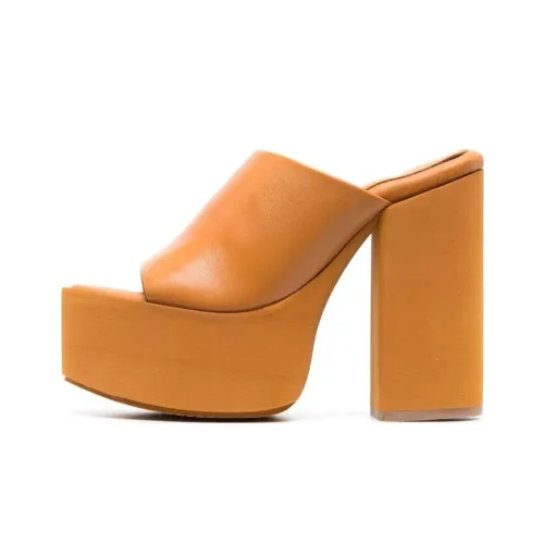 Paloma Barceló Резиновая подошва Слипоны Женские Коричневый