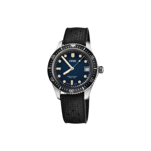 Oris Автоматический Механический Механизм Мужские Часы из Коллекции Diving 36 мм Синий