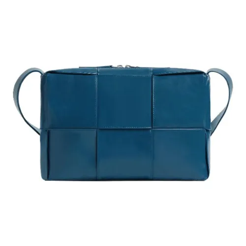 Bottega Veneta Arco Коровья кожа Сумка через плечо Сумка на плечо Средняя Мужская Глубокий морской синий